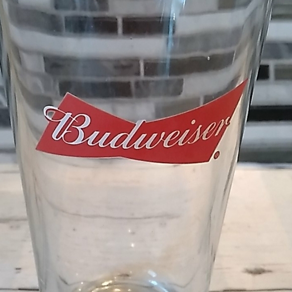 2 Budweiser king of beers barware glasses - Picture 2 of 2